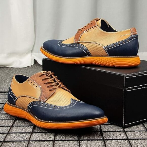Men\'s Oxford Shoes Dress Shoes Men\'s Lightweight lace-up Fashion Shoes main image 4